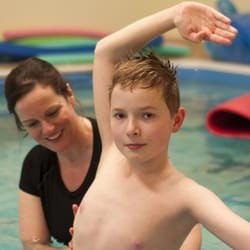 Vital Rehabilitation - Physical therapy and occupational therapy is done in Vital's heated pool for children and adults.
