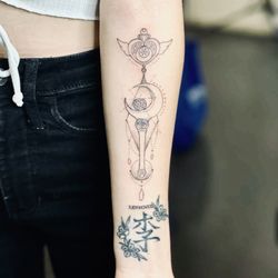 Rising Tide Tattoo - Sailor Moon - from Cliff Pablo