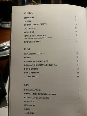 Menu photo 6 Chop Steakhouse & Bar Coconut Grove, FL Menu photo 6 Chop Steakhouse & Bar Coconut Grove, FL