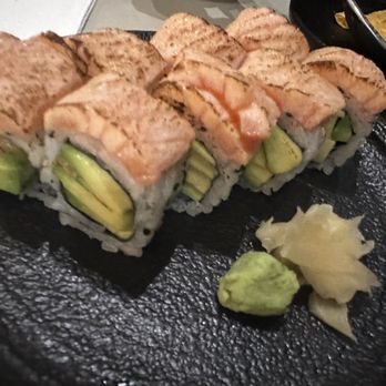 Belly Fish - torched salmon miso and avocado - Sushi Bars Near Me - Miami, Florida