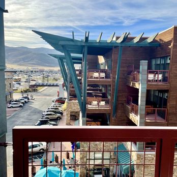 Newpark Resort - View from balcony - Hotels Near Me - Park City, Utah