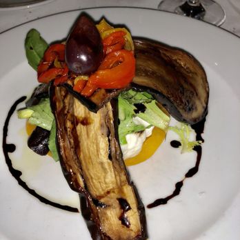 Olio E Limone Ristorante - Burrata with eggplant - Italian Near Me - Santa Barbara, California Olio E Limone Ristorante - Burrata with eggplant - Italian Near Me - Santa Barbara, California