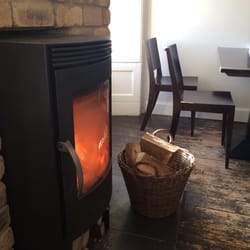 Coltman's Delicatessens & Kitchen - Cosy fire!