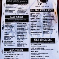 The Sire Bar And Grill - Menu 11/23