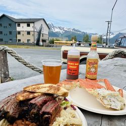Firebrand BBQ - Wagyu beef rib and crab