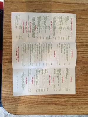 Menu photo 2 Teddy's Brooklyn Style Pizza Middleburg, VA