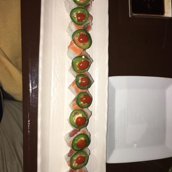Umai Sushi - This is the Sombrero Roll. It's quite flavorful and it's much larger than I expected. - Sushi Bars Near Me - McKinney, Texas Umai Sushi - This is the Sombrero Roll. It's quite flavorful and it's much larger than I expected. - Sushi Bars Near Me - McKinney, Texas