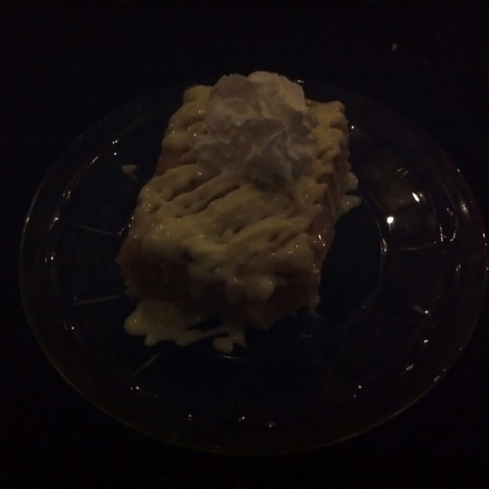 1424 Bistro - White chocolate bread pudding, very good - Seafood Near Me - Waco, Texas 1424 Bistro - White chocolate bread pudding, very good - Seafood Near Me - Waco, Texas