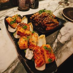 Jatoba - Crispy tofu, Sweet and spicy Chinese eggplant