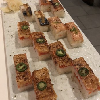 Miku - Salmon Aburi Sushi (way too oily) - Japanese Near Me - Toronto, Ontario Miku - Salmon Aburi Sushi (way too oily) - Japanese Near Me - Toronto, Ontario