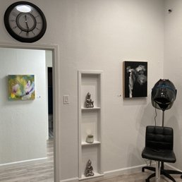 Down the hall are the additional rooms for treatment