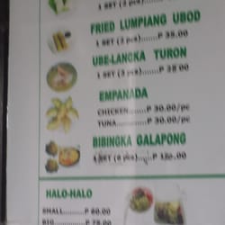 Good Shepherd Bahay Pastulan Store - What you'll find at the take-out counter