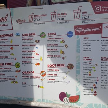 Sodabomb - Juice Bars & Smoothies Near Me - Laie, Hawaii