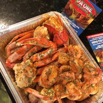 DaOne Seafood - Half pan - Food Delivery Services Near Me - Atlanta, Georgia DaOne Seafood - Half pan - Food Delivery Services Near Me - Atlanta, Georgia