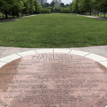 Bicentennial Capitol Mall State Park - Dedication seal - Parks Near Me - Nashville, Tennessee