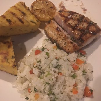 Bluewater Grill - Barramundi with Coconut Jasmine Rice and Herb and Goat cheese Polenta - Seafood Near Me - Phoenix, Arizona