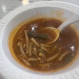 This soup was gave to me complementary. Omg it was so delicious.     Thank you dunya