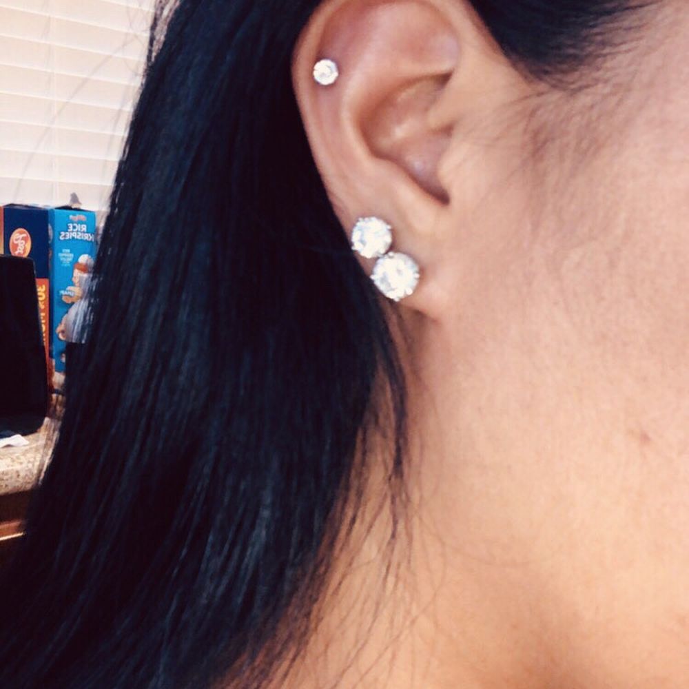 Lotus Body Piercing - Left ear, helix - Piercing Near Me - Antioch, California