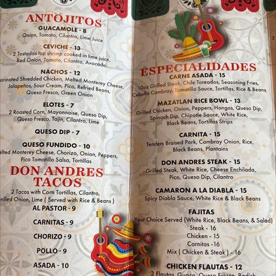 Menu photo 8 Tacos Don Andres Davenport, FL Menu photo 8 Tacos Don Andres Davenport, FL