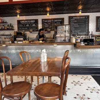 Lardon - 4 people behind the bar, not too busy in the restaurant, and our take out order of 2 sandwiches + salumi took over 45 minutes. - Cafes Near Me - Chicago, Illinois