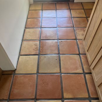 Amy Pigliacampo Interiors - Restored salitillo tile - Interior Design Near Me