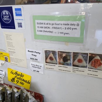 Sakura - Come early for sushi and to go meals, as they do run out - Grocery Near Me - Stockton, California