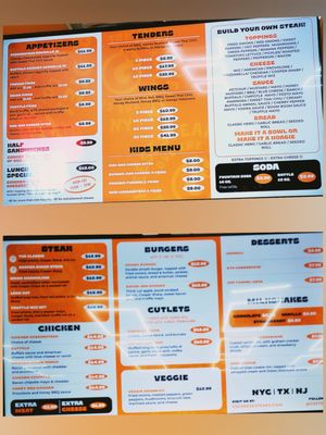 Menu photo 3 G’s Cheesesteak Dallas, TX