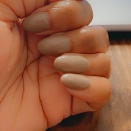Acrylic nails with gel polish Acrylic nails with gel polish