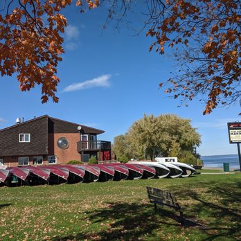 Port Perry Marina - Fall at the marina - Boating Near Me - Port Perry, Ontario