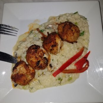 Pithari Taverna - scallop and risotto - Greek Near Me - Highland Park, New Jersey Pithari Taverna - scallop and risotto - Greek Near Me - Highland Park, New Jersey