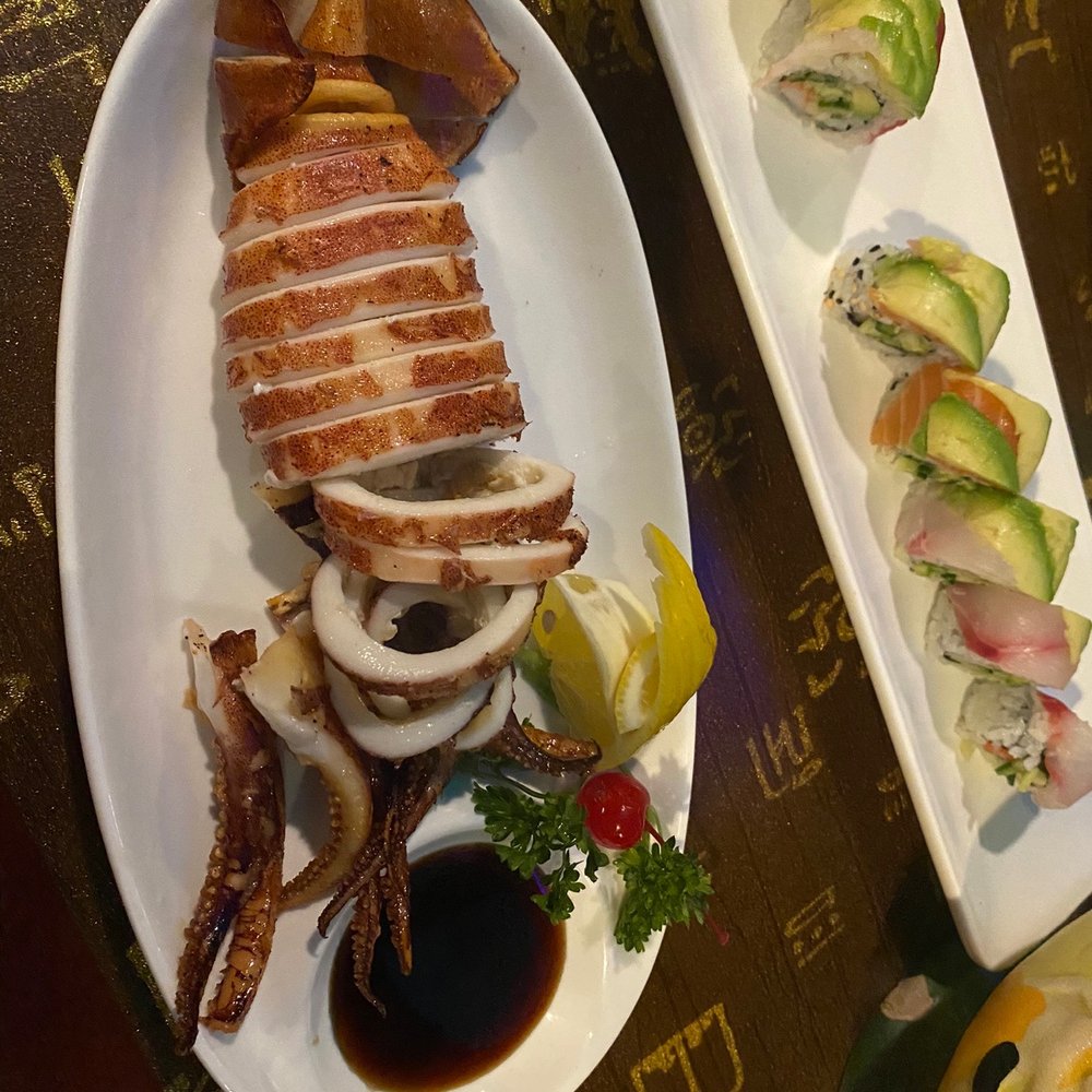 Fuji Grill - grilled squid - Japanese Near Me - Buffalo, New York Fuji Grill - grilled squid - Japanese Near Me - Buffalo, New York