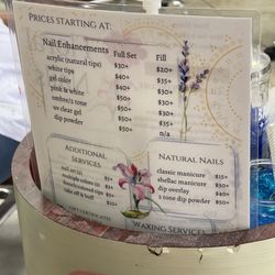 Floral Nails - Prices
