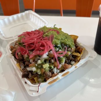 Tacos Y Que - Carne asada nachos - Tacos Near Me - Whittier, California