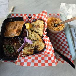 Curry chicken combo