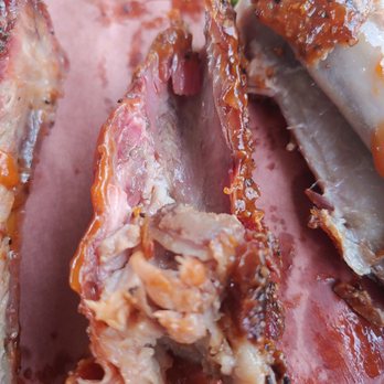 Lazy G BBQ - Such tender, beautiful ribs falling off the bone. - Barbeque Near Me - Cedar Park, Texas Lazy G BBQ - Such tender, beautiful ribs falling off the bone. - Barbeque Near Me - Cedar Park, Texas