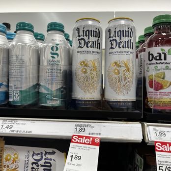 Target - Liquid Dead mountain water 6 less then then Ascend Amphitheater inflation? - Department Stores Near Me - Nashville, Tennessee Target - Liquid Dead mountain water 6 less then then Ascend Amphitheater inflation? - Department Stores Near Me - Nashville, Tennessee