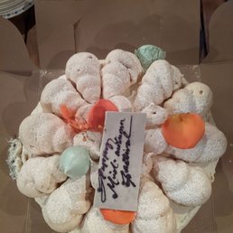 I bought the 12" mango meringue, which was about $55 (incl tax)