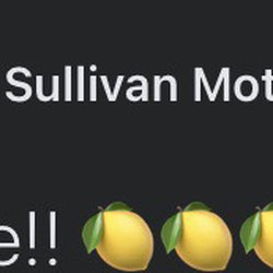 Sullivan Motors - Facebook post