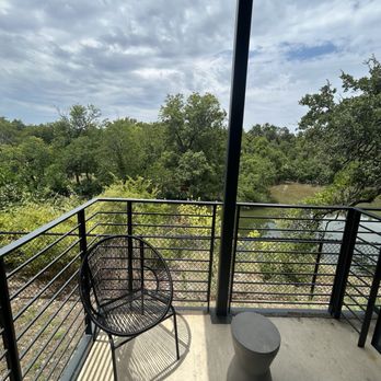 The Ruby Hotel & Bar - View from balcony - Hotels Near Me - Round Rock, Texas