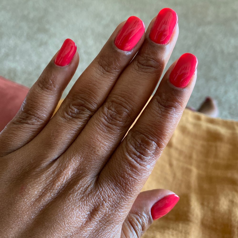 Gel polish manicure Gel polish manicure