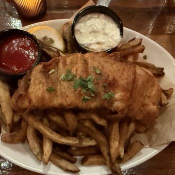Von's 1000Spirits - Cod fish and chips - New American Near Me - Seattle, Washington Von's 1000Spirits - Cod fish and chips - New American Near Me - Seattle, Washington