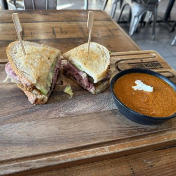 The Carving Board - Clydesdale roast beef and tomato soup - Sandwiches Near Me - Burbank, California