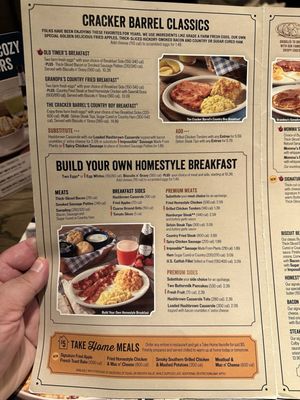 Menu photo 5 Cracker Barrel Old Country Store Cranberry Township, PA