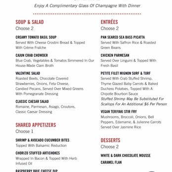 Rocks21 - Sweetheart Dinner Special - Seafood Near Me - Mystic, Connecticut Rocks21 - Sweetheart Dinner Special - Seafood Near Me - Mystic, Connecticut