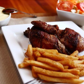 Peru's Chicken Restaurant - 1/2 Chicken with 2 side orders - Latin American Near Me - Winchester, Virginia Peru's Chicken Restaurant - 1/2 Chicken with 2 side orders - Latin American Near Me - Winchester, Virginia