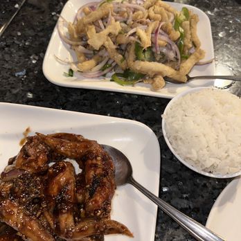 Mekong Bistro - 8 Crazy Wings Pepper Salted Squid - Cambodian Near Me - Portland, Oregon Mekong Bistro - 8 Crazy Wings Pepper Salted Squid - Cambodian Near Me - Portland, Oregon