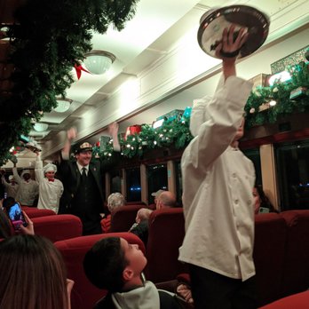 Polar Express Train Ride - Hot Chocolate!! - Amusement Parks Near Me - Fillmore, California