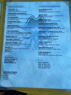 Menu photo 3 Barba Azul Seaside, CA Menu photo 3 Barba Azul Seaside, CA