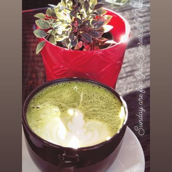 The Red Cafe - Matcha lattè - Hookah Bars Near Me - Glendora, California The Red Cafe - Matcha lattè - Hookah Bars Near Me - Glendora, California