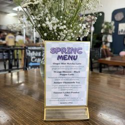 La Casita Bakeshop - Spring menu